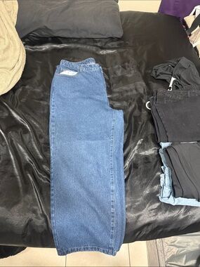 Classic High-Waist Blue Women's Jeans
